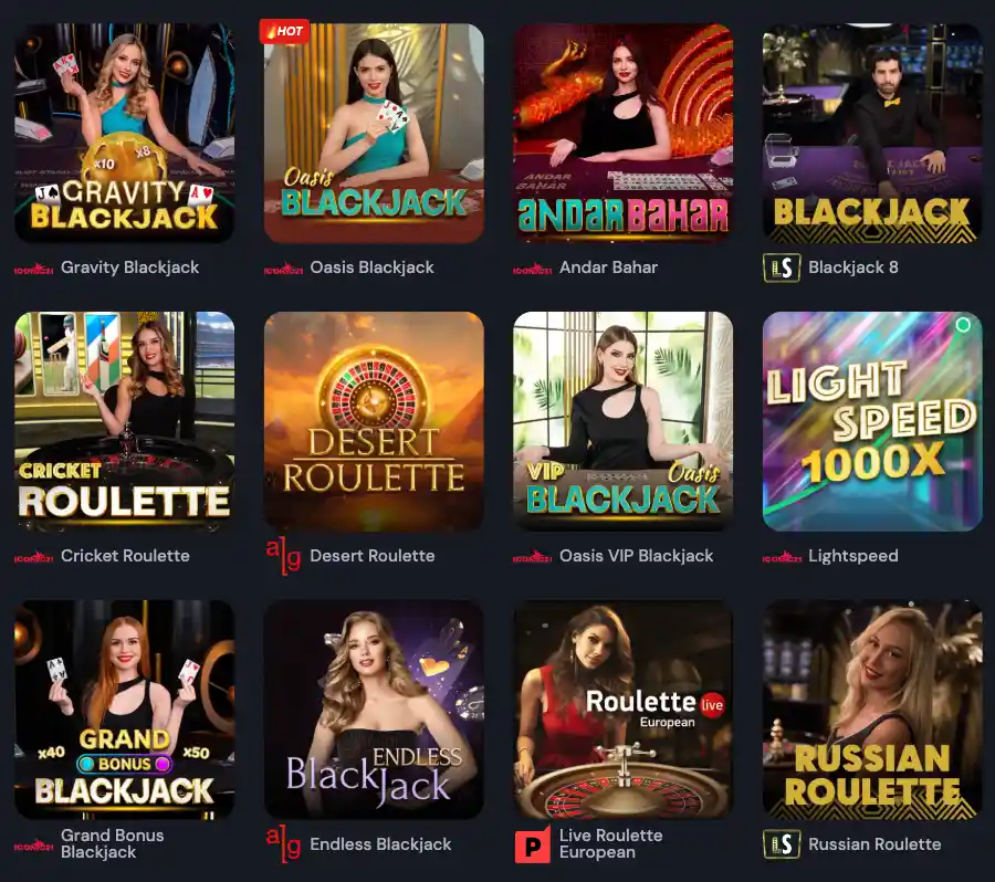 Live Dealer Games at the Casino