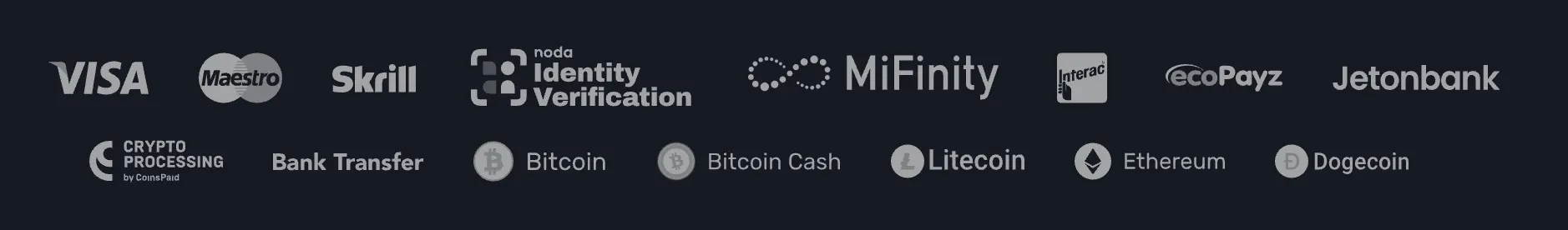 Slotozen Casino Deposit Methods